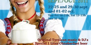 Erstes Oktoberfest in London