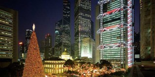 Funkelnder Winterzauber in Hongkong