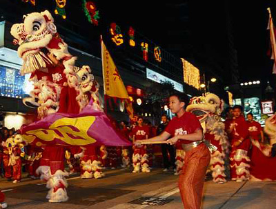 Neujahrsfest in Hongkong