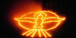 Flammende Herzen im Tannheimer Tal