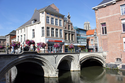 Die charmante Seite von Mechelen zeigt sich auch am Ufer der Dijle. (Foto Karsten-Thilo Raab)