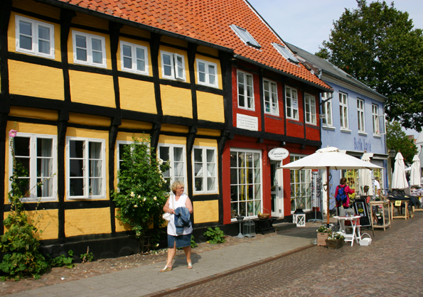 Fachwerkidylle an der Dagmarsgade in Ribe, Dänemarks ältester Stadt. (Foto: Karsten-Thilo Raab)