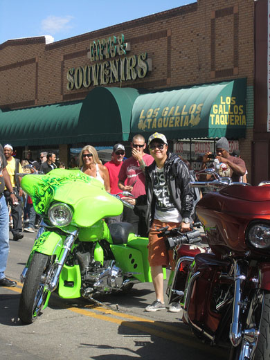 In Elko findet mit dem Motorcycle Jamboree vom eines der größten Motorbike-Treffen der USA statt. (Foto: NCOT)