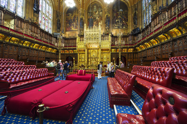 Das britische Parlament in London gewährt einen spannenden Blick in seine Räumlichkeiten. (Foto: Visit Britain)