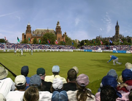 Auch ungewöhnliche Wettberwerbe wie Lawn Bowls sind Bestandteil der Commonwealth Games in Glasgow. 