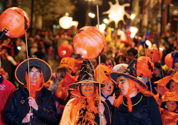 Ausgelassene Stimmung herrscht an Halloween nicht nur in der Gruselkapitale Londonderry.
