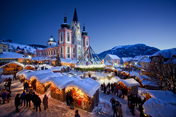 Überaus einladend: Advent in der Lebkuchenstadt Mariazell. (Foto: mariazellerland-blog.at)