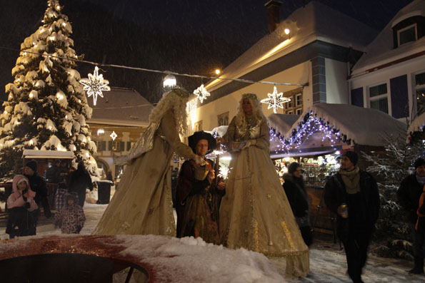 Sehr weihnachtlich gestaltet sich der Advent in Kapfenberg. (Foto: TV Kapfenberg)