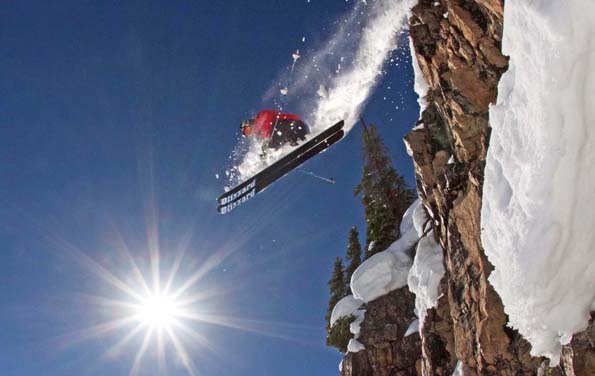 Nur Fliegen ist schöner: In Aspen finden Skifahrer aller Könnerstufen ideale Bedingungen. 