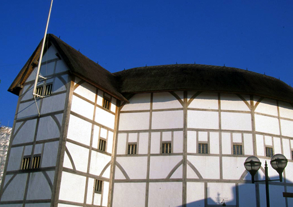 Das Londoner Globe Theatre ist die wohl wichtigste Shakespeare Bühne außerhalb Stratfords. (Foto: Karsten-Thilo Raab)