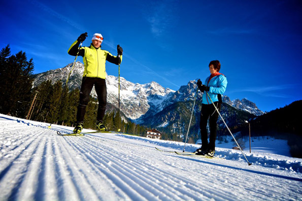 Ideale Langlaufbedingungen finden sowohl Anfänger als auch Könner in den Kitzbüheler Alpen. 