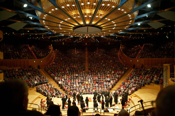 Ein zentraler Aufführungsort des Festivals "Acht Brücken" ist die Kölner Philharmonie. (Foto: Matthias Baus)