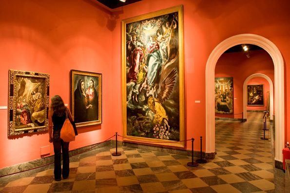 Nicht nur das Museo de Santa Cruz in Toledo widmet sich dem werk von El Greco. 