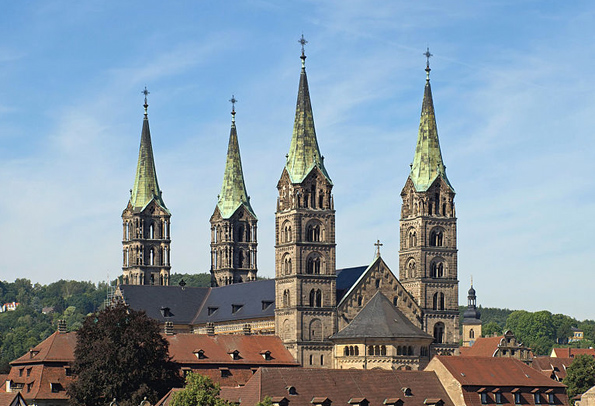 Überaus beeindruckender Kirchenbau: Der berühmte Bamberger Dom. 