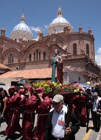 Stimmungsvolle Prozessionen stehen in der Karwoche in Cuenca im Fokus. 