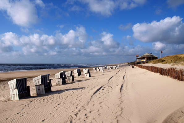 Strandabschnitt vor der Strandsauna in Kampen. (Fotos: Sylt Marketing)