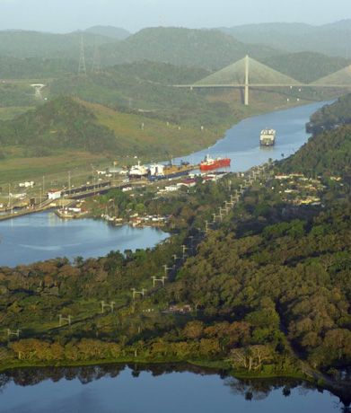 Der Panamakanal als wohl berühmteste künstliche Wasserstraße der Welt wird 100. 