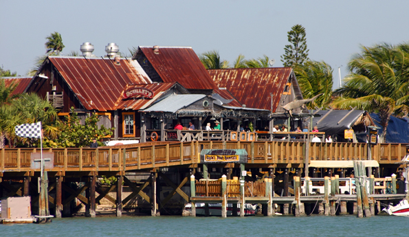 Gespickt mit guten Fischrestaurants: John's Pass Village auf Treasure Island. (Foto: Karsten-Thilo Raab)