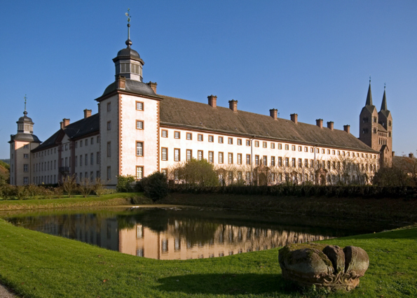 Ritterschlag für das Schloss Corvey, das nun als Weltkulturerbe unter dem Schutz der UNESCO steht. (Foto: Peter Knaup)