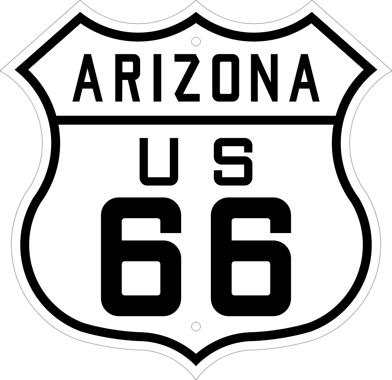 Route 66-Schild