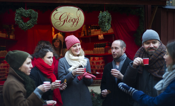 Einen Becher Glögg in Ehren kann in Schweden während der Vorweihnachtszeit kaum jemand verwehren. (Foto Ulf Lundin)
