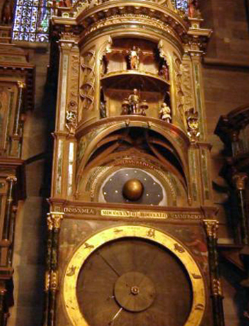 Die berühmte Astronomische Uhr im Straßburger Münster. (Foto: Atout France)