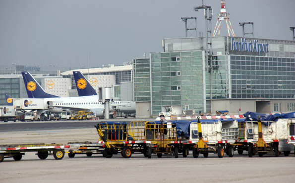 Für die Errichtung des umstrittenen Terminal 3 am Frankfurter Airport wird im August die Baugenehmigung erteilt. (Foto Karsten-Thilo Raab)