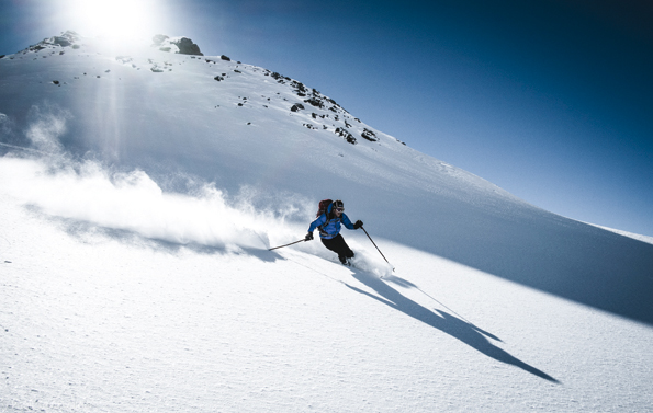 In den Skigebieten rund um Sterzing herrscht alles andere ans drangvolle Enge. (Foto Michael Tschöll)