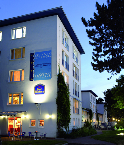 Wurde aufwendig renoviert: das Best Western Hanse Hotel in Warnemünde. 