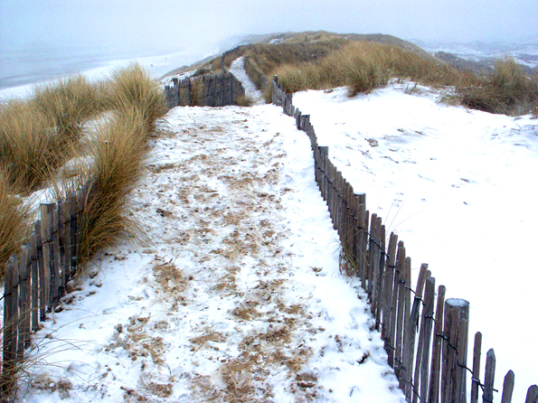 Hollands Küste - wie hier bei Egmont an Zee - ist auch in den Wintermonaten eine Reise wert. (Foto Karsten-Thilo Raab)