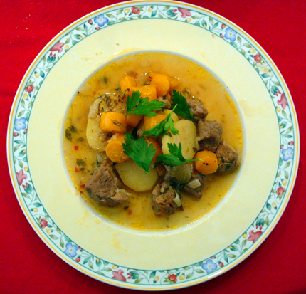 Ideales Wintergeriocht: ein Irish Stew. (Foto Wikipedia)