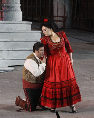 Beliebter Klassiker in der letzten Spielzeit: Carmen. (Foto Ennevi)