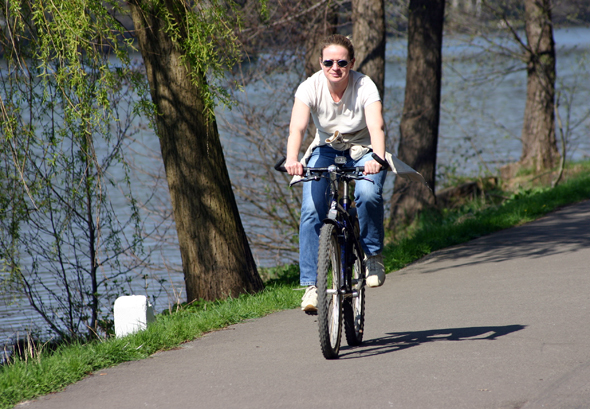 Am Gardasee wird Mitte April die neue Radsaison eingeläutet. (Foto Karsten-Thilo Raab)
