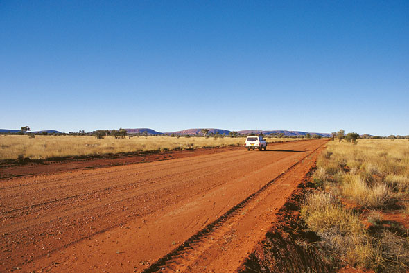 Mit Geocaching lässt sich die Fahrt durch das australische Outback noch durch eine kleine Schatzsuche bereichern. (Foto TWA)