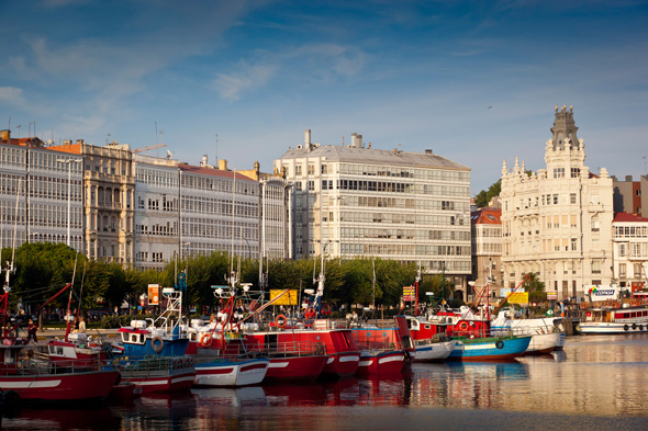 La Coruña gilt als wichtigster spanischer Fischereistandort am Atlantik. 