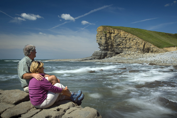 Wales begeistert nicht nur Wanderfreunde mit dem 1.400 Kilometer langen Küstenwanderweg. (Foto Visit Britain)
