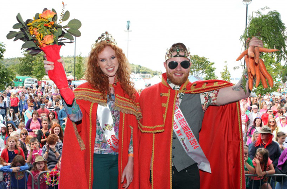 Im irischen Crosshaven wird auch in diesem Jahr wieder der King Ginger, der König der Rothaarigen, gekürt. 
