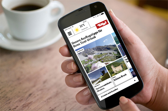 Die größte, online verfügbare Sammlung von Ausflugszielen in Tirol startet ab sofort auch als App für Android-Geräte. Foto Tirol Werbung)