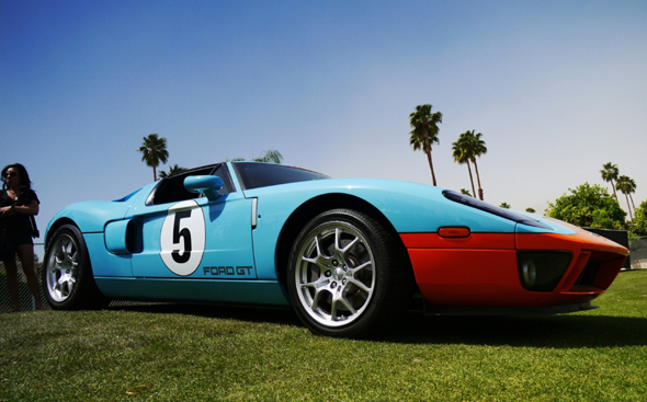 Beim Desert Concorso im kalifornischen Palm Springs werden Oldtimer und Sportwagen gezeigt. (Fotos: Desert Concorso)