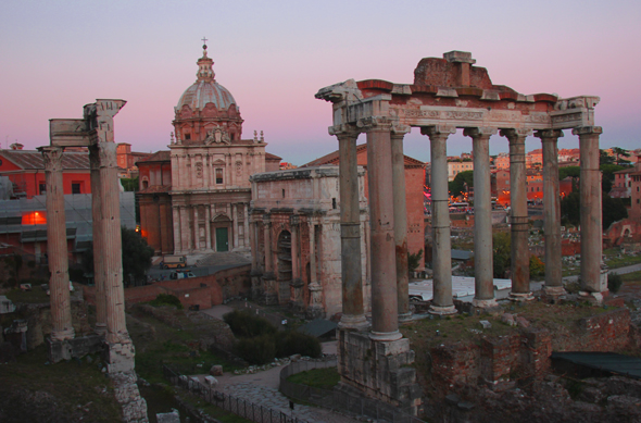 Noch bis Ende November können Besucher in den Genuss einer Multimedia-Tour im Augustusforum in Rom kommen. (Foto Karsten-Thilo Raab)