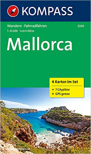 Balearen, Mallorca Wanderkarte