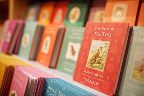 Die Bücher von Beatrix Potter sind noch heute bei Groß und Klein überaus beliebt. 