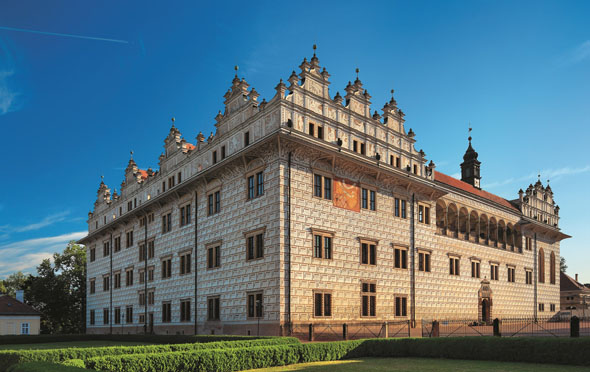 Wurde liebevoll in Stand gesetzt: das tschechische Prachtschloss in Litomyšl . (Foto Czech Tourism)
