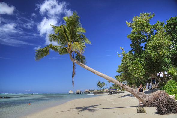 Samoa ist bekannt für seine traumhaften Sandstrände im Südpazifik.