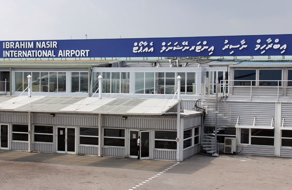 Males Ibrahim Nasir International Airport im Malé soll weiter ausgebaut werden. (Foto Karsten-Thilo Raab)