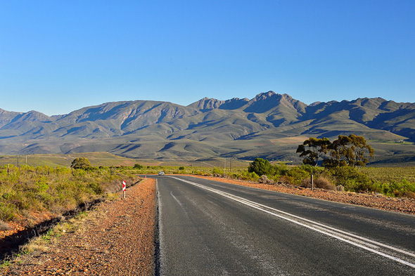 Traumhafte An- und Aussichten verspricht die Fahrt entlang der Route 62 durch Karoo. (Foto South Africa Tourism)