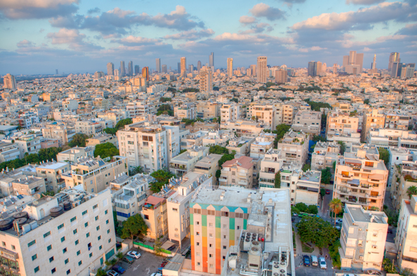 Blick auf die Skyline von Tel Aviv. (Foto Israelisches Tourismusministerium)