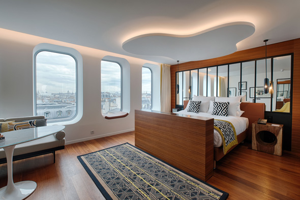 Ein typisches Doppelzimmer im neuen Renaissance Paris Republique Hotel. (Foto Marriott International)