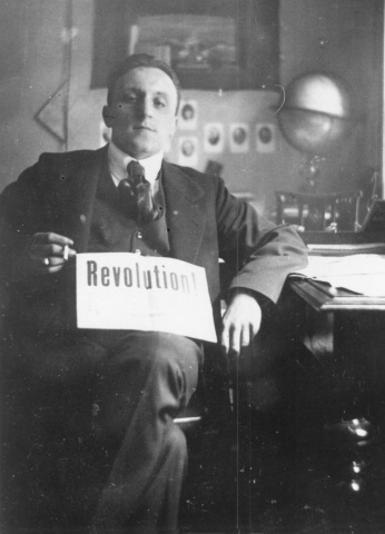 Carl von Ossietzky im Jahre 1919 als Lektor des Pfadweiser-Verlags. (Foto BIS/Carl von Ossietzky Universität Oldenburg)