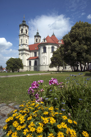 Die Klosterbasilika Ottobeuren, erbaut von Johann Michael Fischer, feiert 2016 ihr 250-jähriges Jubiläum. (Foto: Christian Prager)